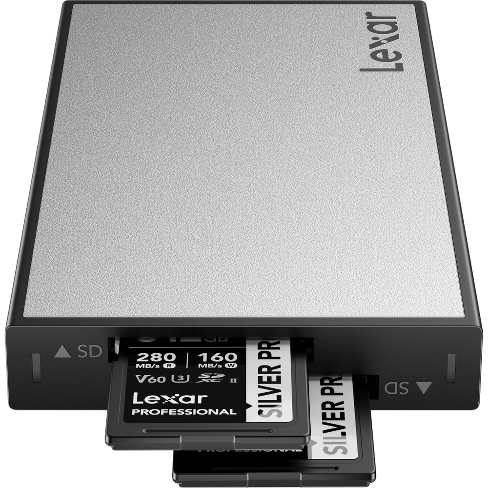Картридер Lexar Professional Workflow Dual-Slot SD UHS-II  USB 3.2 Gen 2
