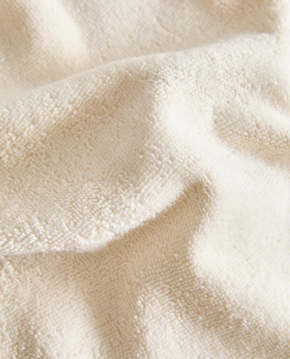 Zara Home - Хлопковое полотенце с двойной гирляндой, белый, 50х90 см