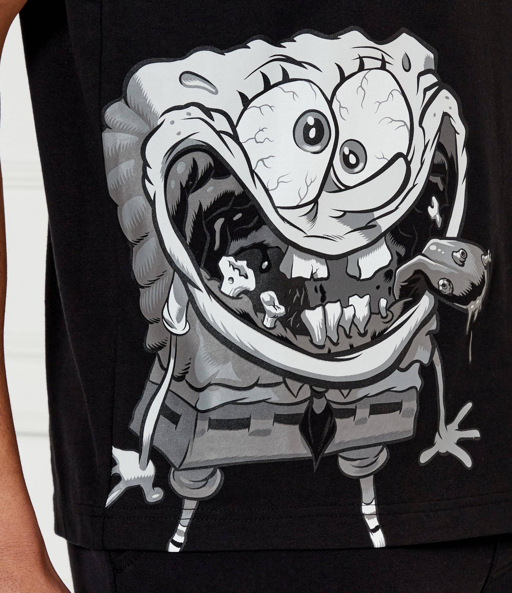 Футболка Iceberg x Spongebob Iceberg - черный(252 I1P F072 6327)
