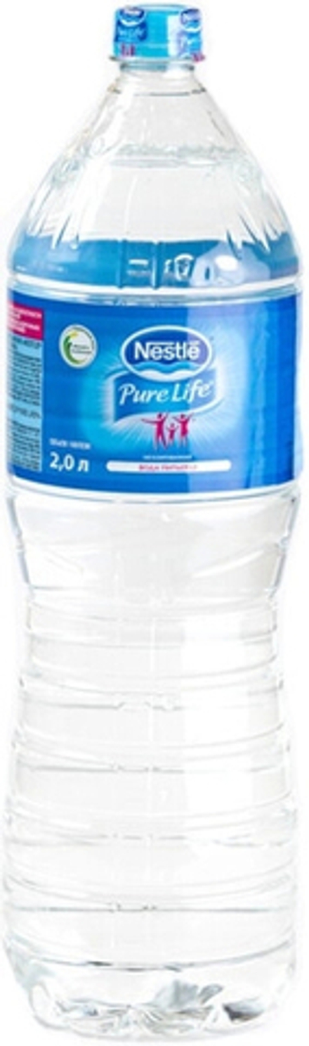 Вода природная минеральная Нестле Пьюр Лайф Негазированная / Nestle Pure Life Still 2л - пэт