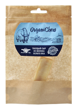 ORGANIC CHEW: ТВЕРДЫЙ СЫР из молока Монгольского Яка SMALL 10см