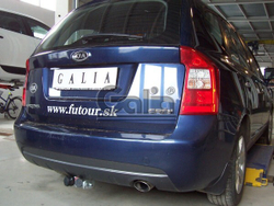 Фаркоп оцинкованный Galia K032A для Kia Carens 2006-2013(паспорт и сертификат в комплекте)(без электрики)