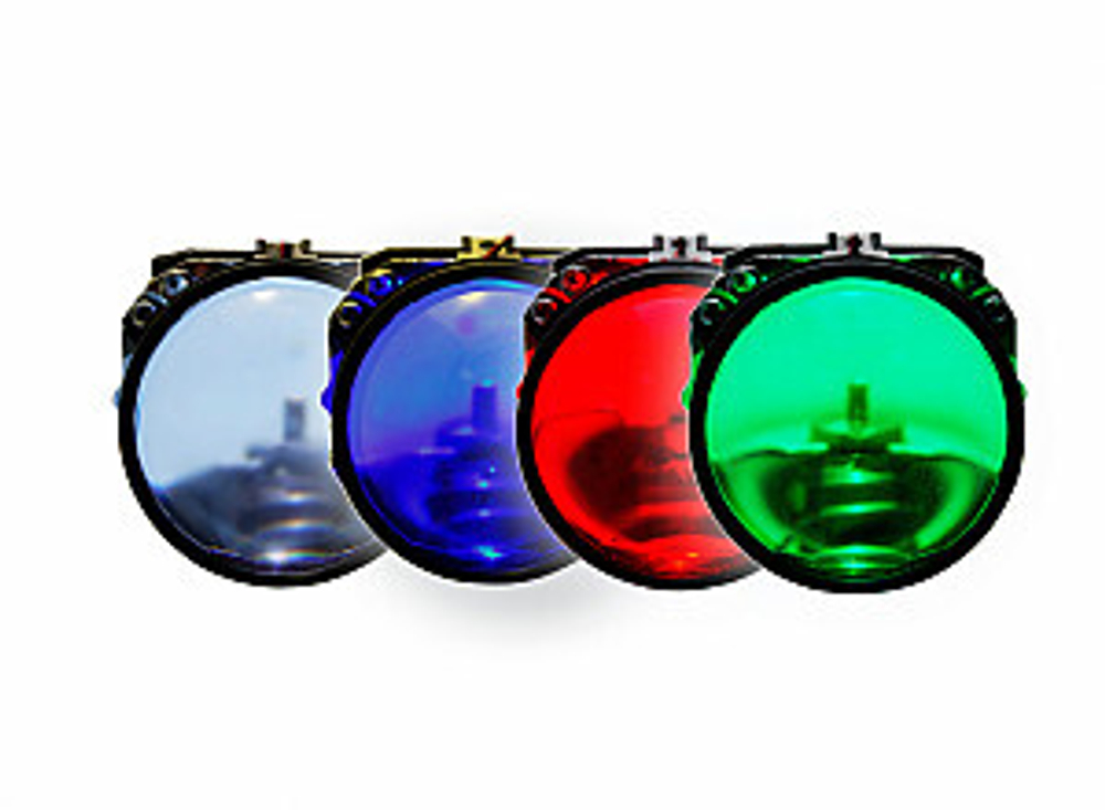 Подсветка для линз 2,5" "Дьявольские глазки"