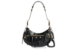 Balenciaga Le Cagole Cow Leather Crescent Bag, Dumpling Bag, Biker Bag, Shoulder Bag, Handbag, Shoulder Bag Small