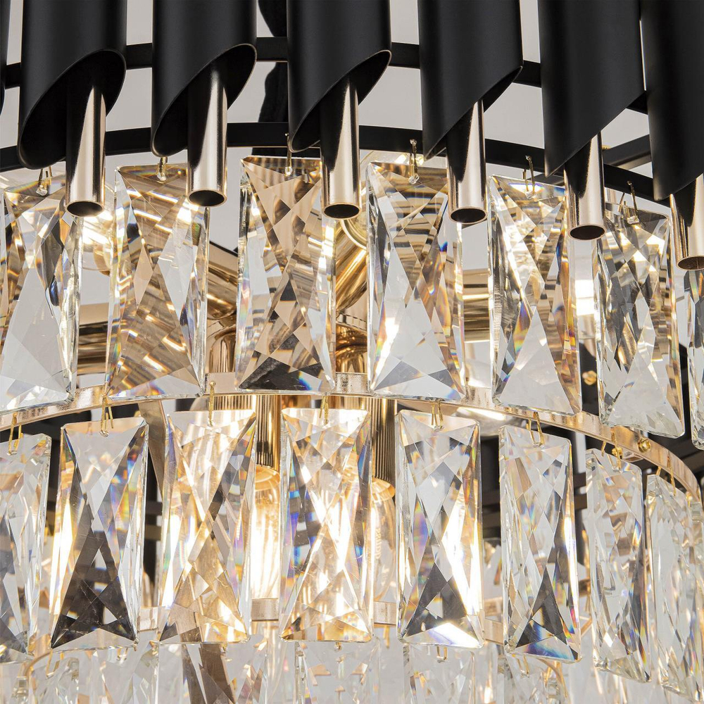 Подвесная люстра Modelux ML.7010.9 BK