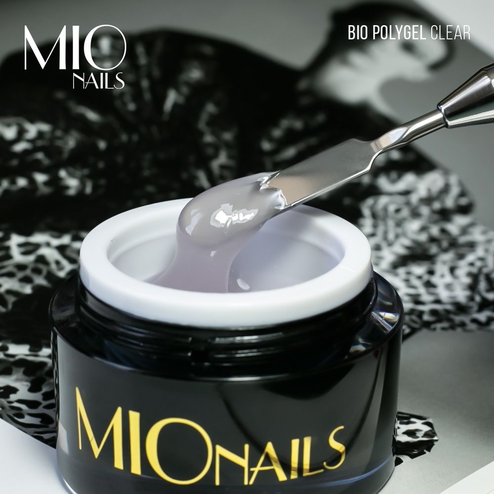 Mio Nails BIOPolygel прозрачный, 15 гр