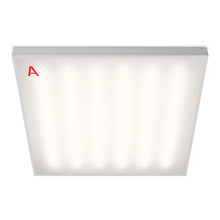 Светильник WOLTA PRO ОФИС ДВО01-54-051-4К с БАП EM3 54Вт 4000К IP40 Матовый