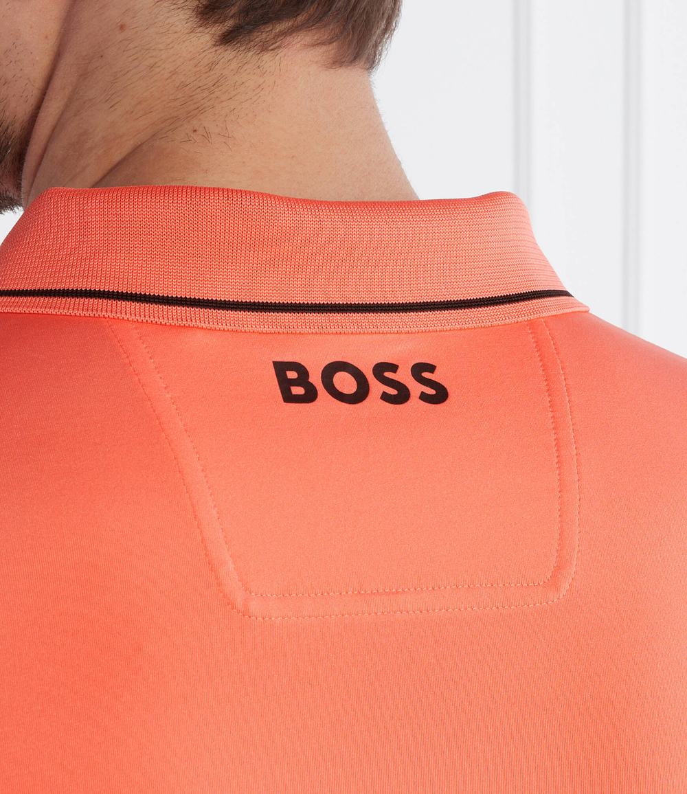 Поло Paul Pro BOSS GREEN - оранжевый(50506203)