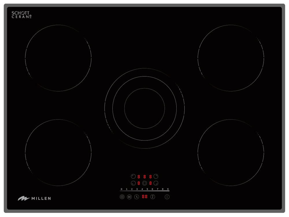 Электрическая варочная панель Millen MEH 702 BL