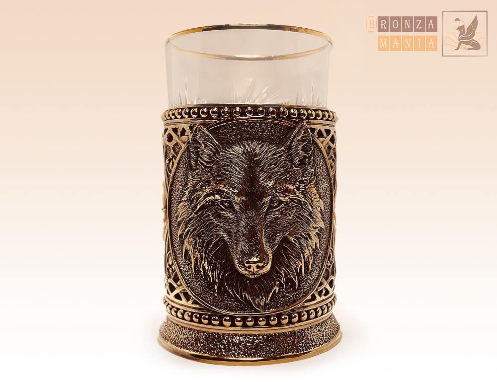 подстаканник Волк