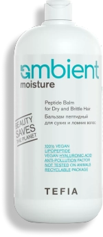 Бальзам пептидный для сухих и ломких волос Peptide Ambient Moisture Tefia, 950мл