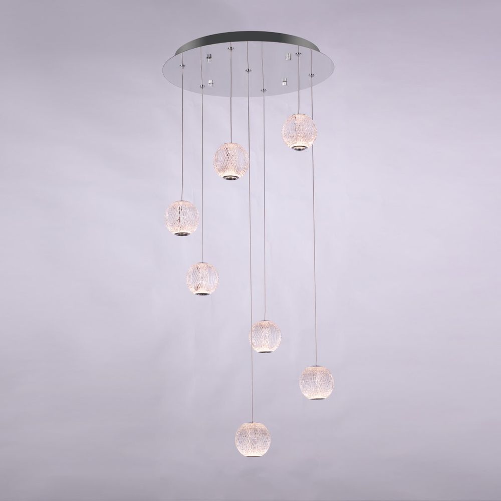 Подвесной светильник MD20001012-7A chrome