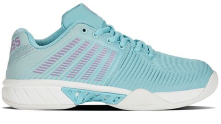 Женские Кроссовки теннисные K-Swiss Express Light 2 Carpet - angel blue/icy morn/white