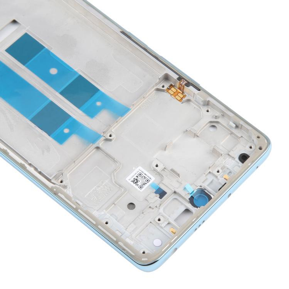 Xiaomi Redmi Note 14 Pro 4G (24116RACCG) - рамка дисплея (корпус) + шлейф кнопок + кнопки (ORIG)