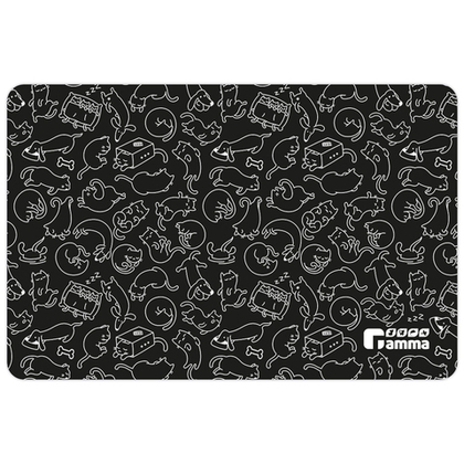 GAMMA Коврик под миску "Котопес", 43*28 см