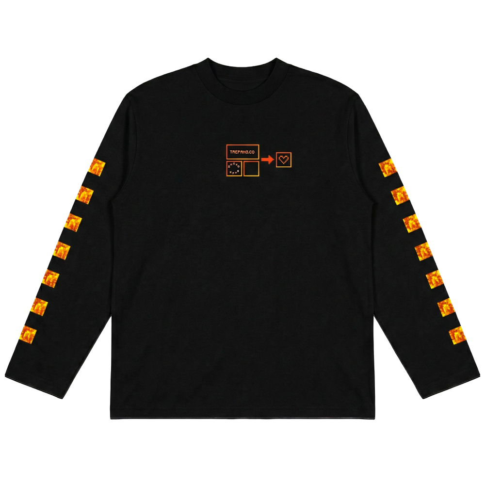 Лонгслив Диско Клуб x Winline x Trepang.co черный