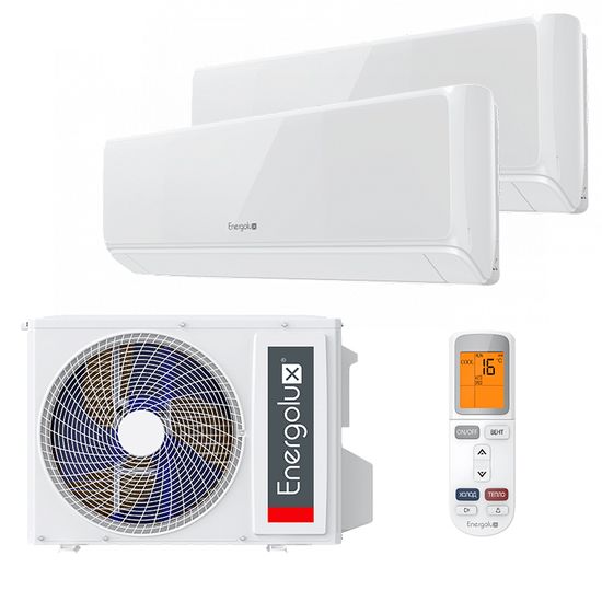 Мультисплит система на 2 комнаты Energolux ESAS07M3_WF_AR2_DC x 2 / ESAM14M2_AR2_DC2