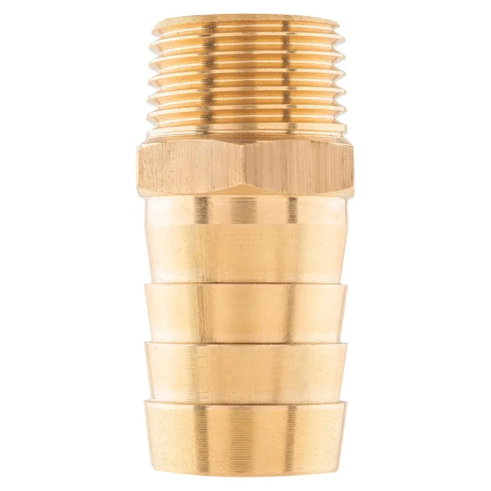 Штуцер пневматический наруж. резьба 1/2''- ''елочка''20мм Forsage F-MH08/14