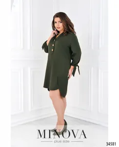Платье 3127Б-хаки Minova