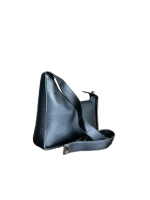 Сумка-кобура женская QOZA из экокожи, черная