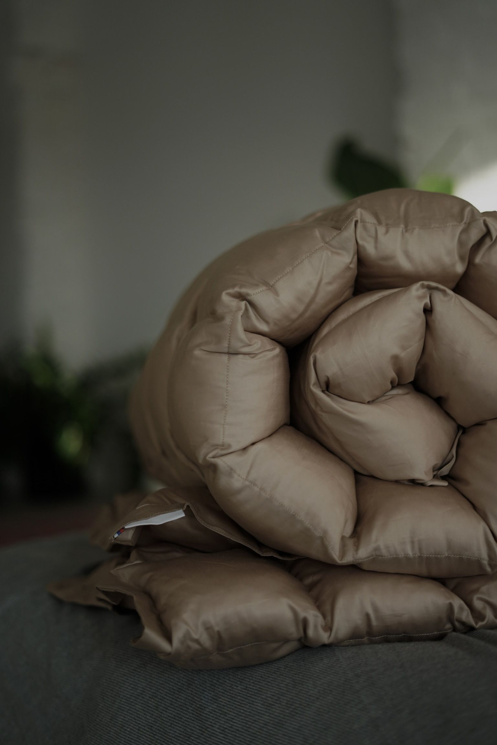 Утяжеленное тёплое одеяло Obyatia со стеклянными микросферами 85х125/ 3кг