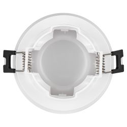 Встраиваемый светильник декоративный ЭРА KL94 WH MR16/GU5.3 белый, пластиковый