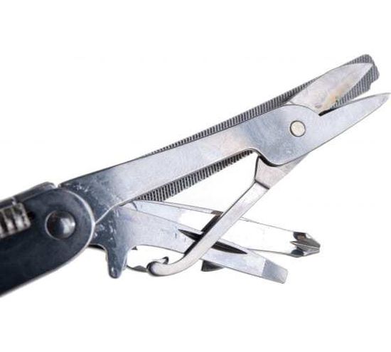 Многофункц. инстр.-т Victorinox Мод. SwissTool Spirit X (лезвие pointed+ножницы)(105мм)(чехол: кожа) - 27 функций