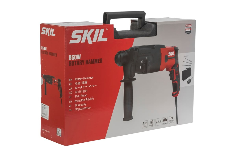 Перфоратор электрический SKIL SDS+ RH1109+ доп. патрон. RH1109SE00