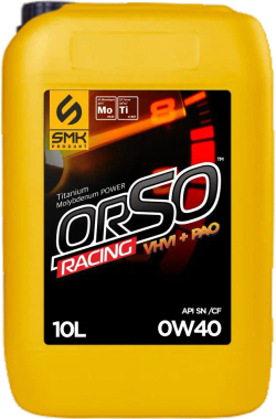 Моторное масло "Orso Racing 0W-40"