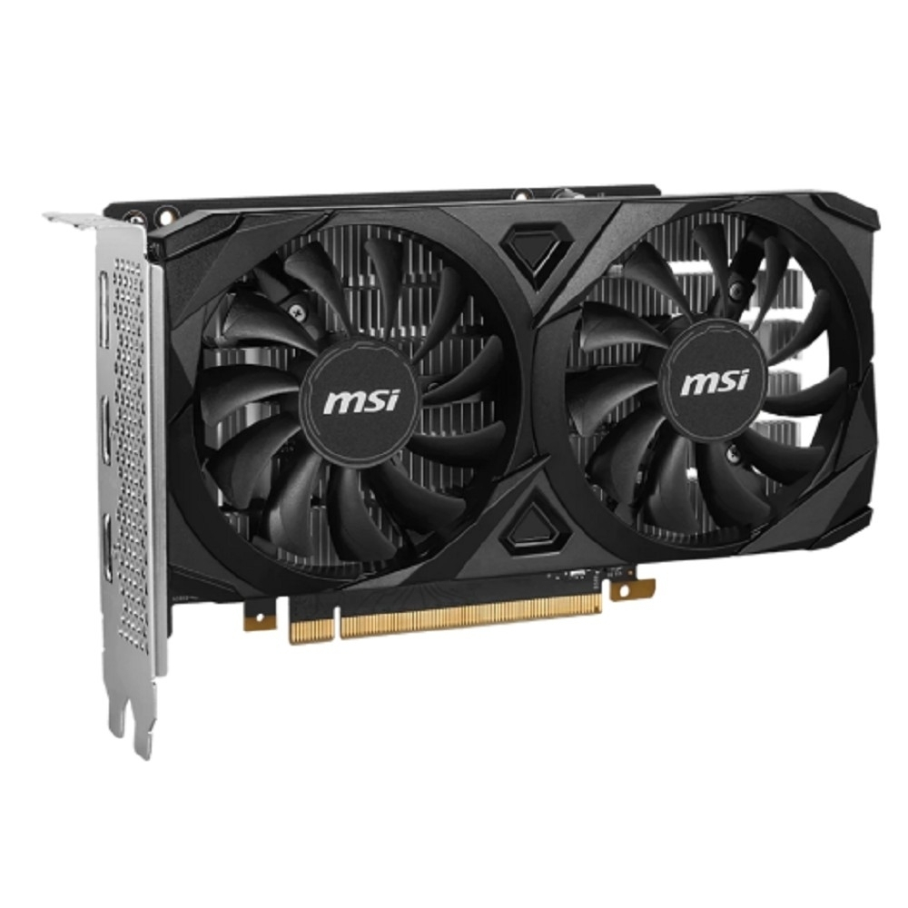 Видеокарта MSI RTX 3050 VENTUS 2X 6G OC NVIDIA GeForce RTX 3050 6Gb 128bit GDDR6 1492 / 14000 HDMIx2 DPx1 HDCP Ret