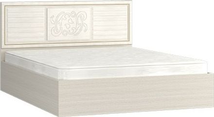 Виктория кровать 1600 изголовье МДФ с ортопедическим основанием
