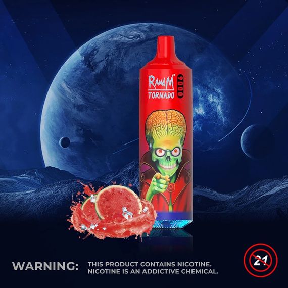 RandM Tornado 9000 - Lush Ice (5% nic)