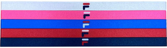 Резинка на голову Fila Millie Headband - разноцветный