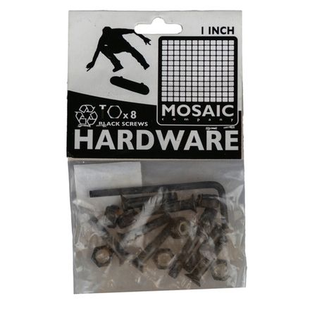 Винты MOSAIC MOUNTING BOLTS ALLEN (SS) (BLACK, 1")