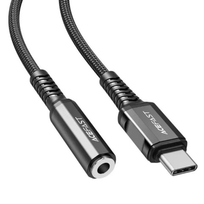 Аудиокабель-переходник c разъемами Type-C и AUX 3.5 мм ACEFAST C1-07