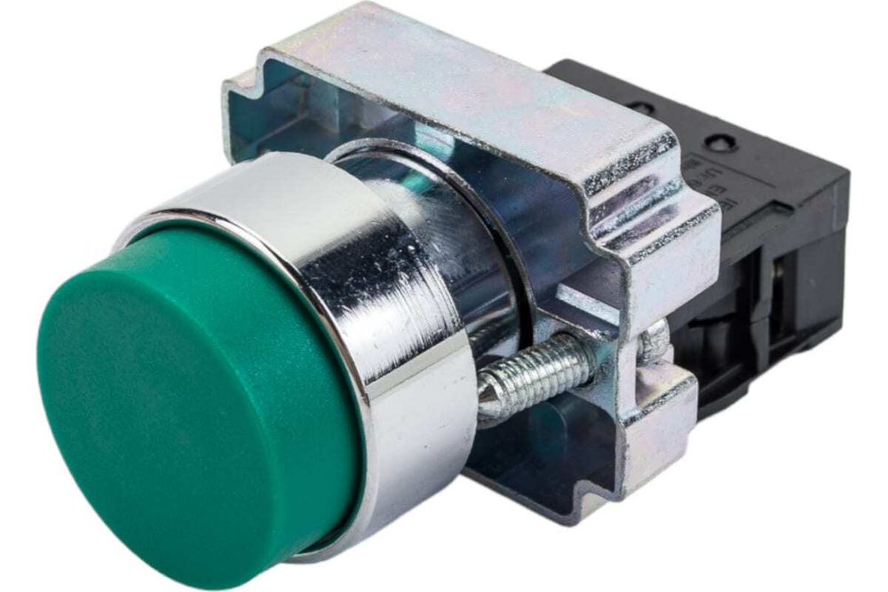 Кнопка управления LAY5-BL31 без подсветки зеленая 1з IEK