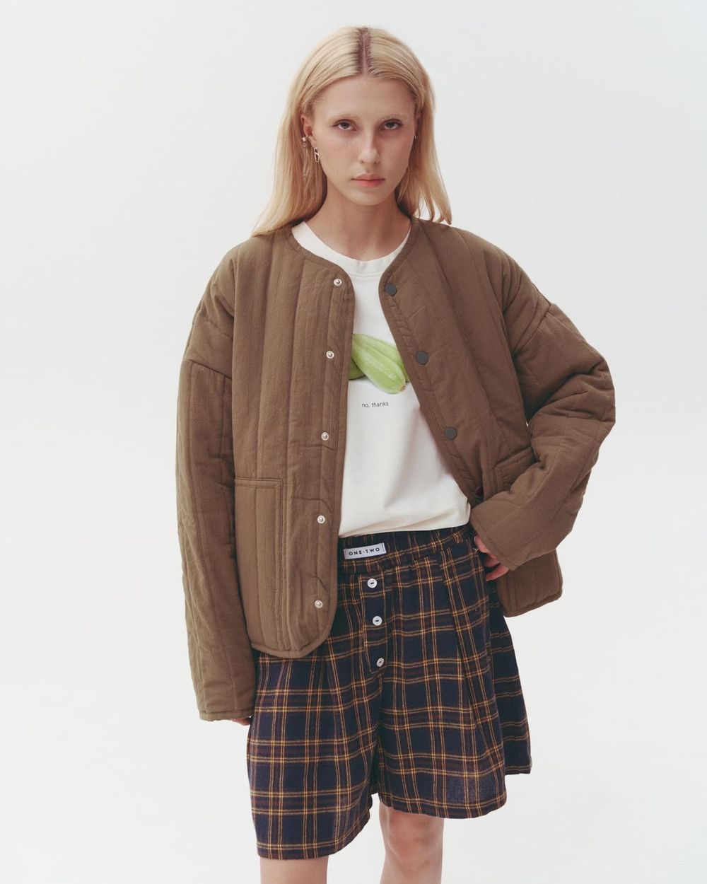 Куртка One Two ватник Terrarium Moss хаки