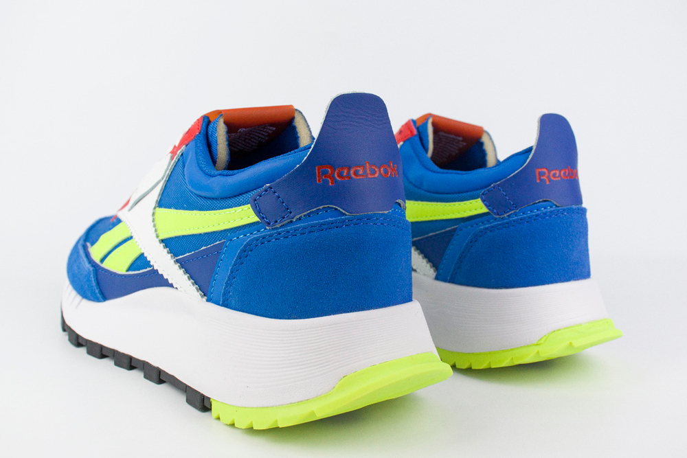 Кроссовки Reebok Classic Leather Legacy Blue / Yellow