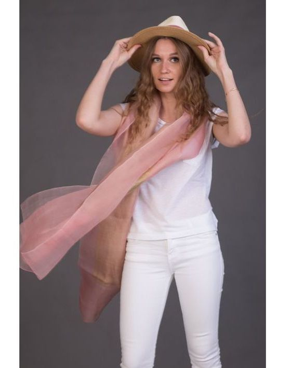 Шаль 45х210 Ysabel Y12 Франция фото