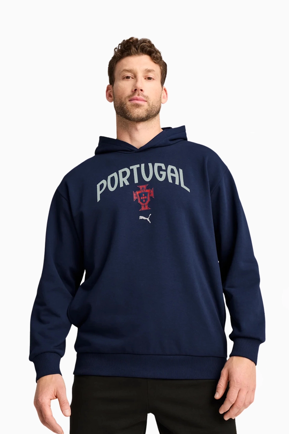 Кофта Puma Portugal 2025 ftblNRGY+ - темно-синий