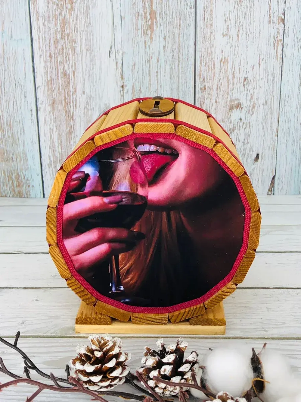 Копилка-бочка "Искушение"