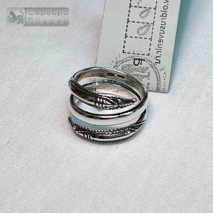 Кольцо "Ужики-хранители"