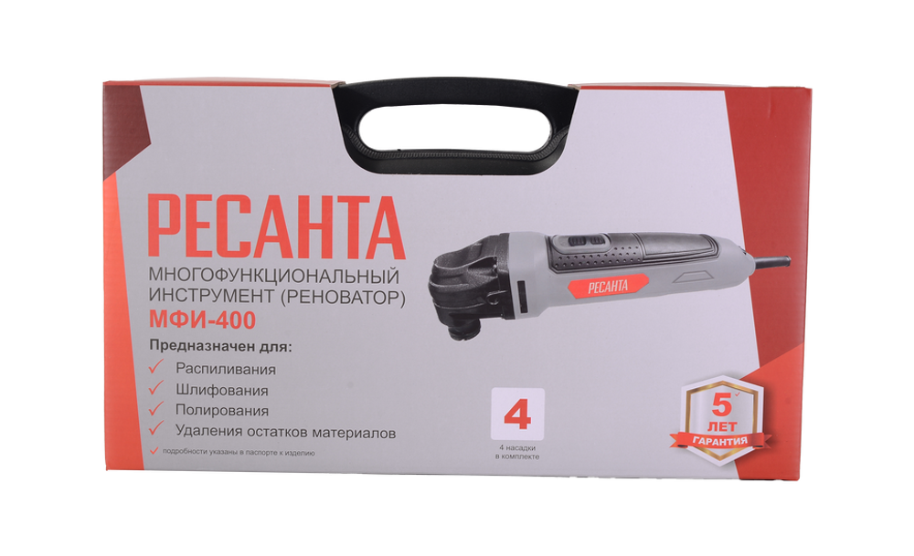 Многофункциональный инструмент (реноватор) Ресанта МФИ-400