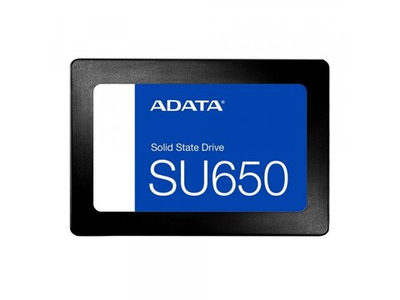 SSD накопитель ADATA Ultimate SU650 1ТБ, 2.5" SATA, SATA III, [ASU650SS-1TT-R]