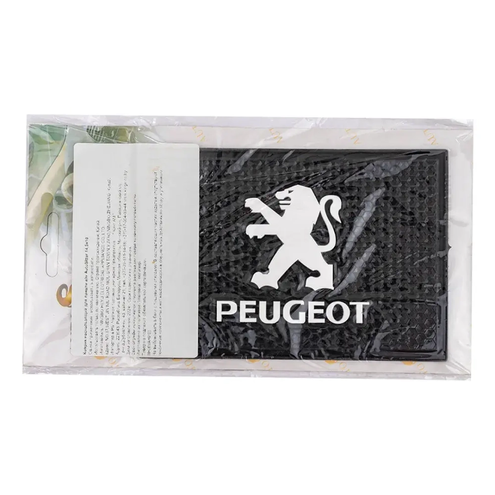 Коврик нескользящий д/панели SMALL PEUGEOT (14,5*10см) KING SMALL