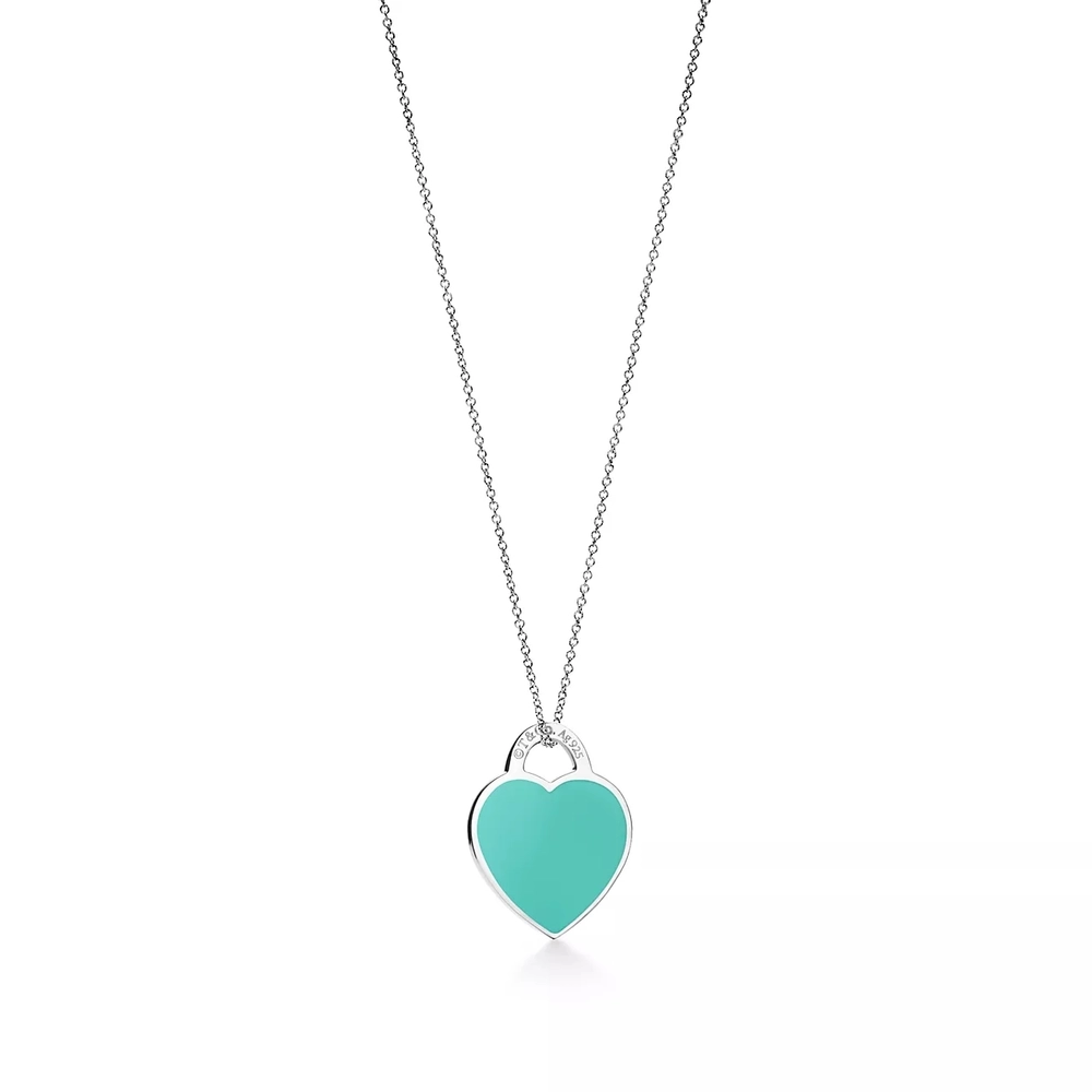 Подвеска из серебра 925 , Tiffany blue 💙