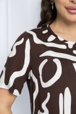 Платье Адажио (коричневое) П13110-25М LT Collection