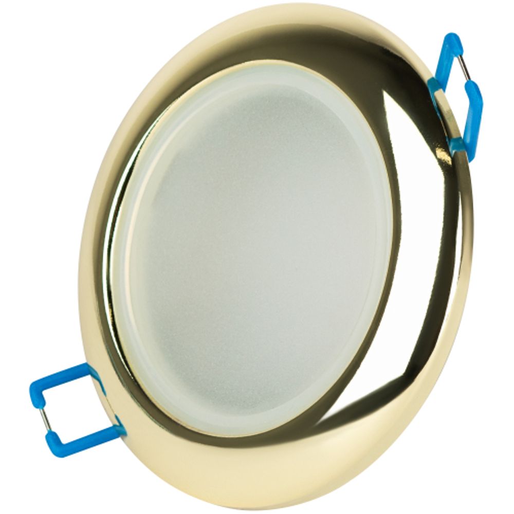 WR1 GD Светильник ЭРА влагозащищенный MR16,12V220V, 50W золото | Влагозащищенные встраиваемые светильники