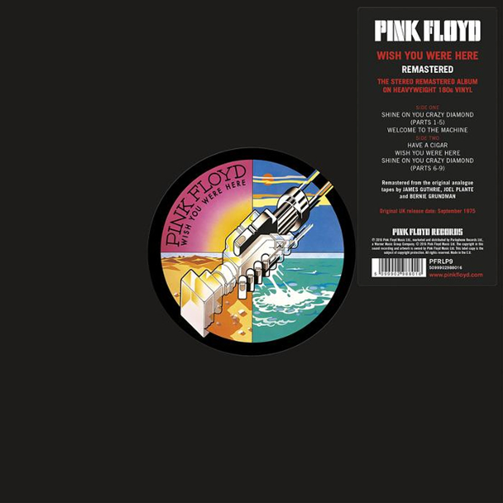 Pink Floyd / Wish You Were Here (LP)