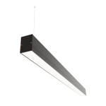 Светильник LED профильный L50 108W 3015х50х50мм 3000К черный подвесной IP40